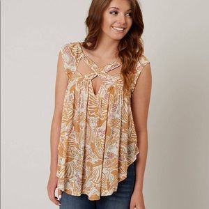 Free People Sugar Cane Strappy Top Small